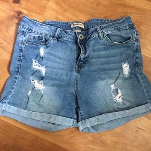Jean shorts